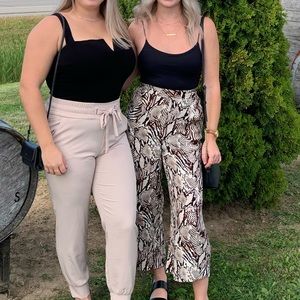 Wilfred flowy pattern pants